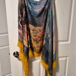 LOVES PURE LIGHT Oversize Scarf  - Like new.